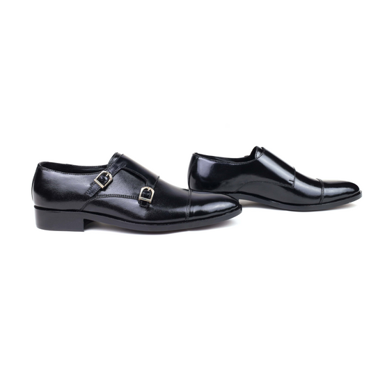 Black Shelby Semi Loafers