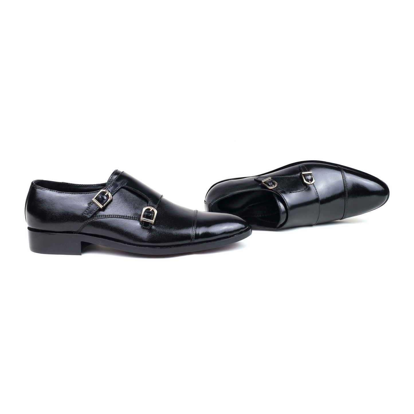 Black Shelby Semi Loafers