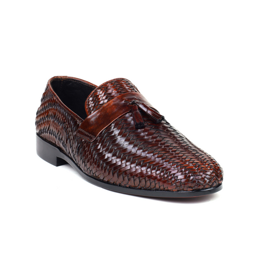 Boss Luxury Antique Loafers Handmade Leather